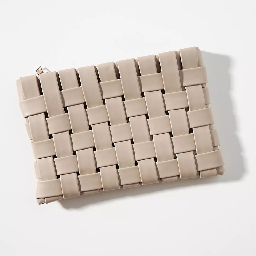 Anthropologie Lindy Woven Clutch